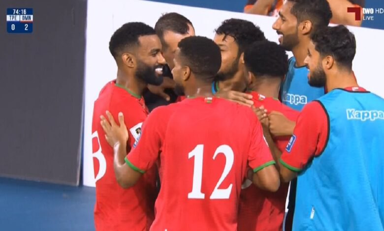 شاهد:اهداف مباراة عمان تايبيه في تصفيات آسيا لكأس العالم