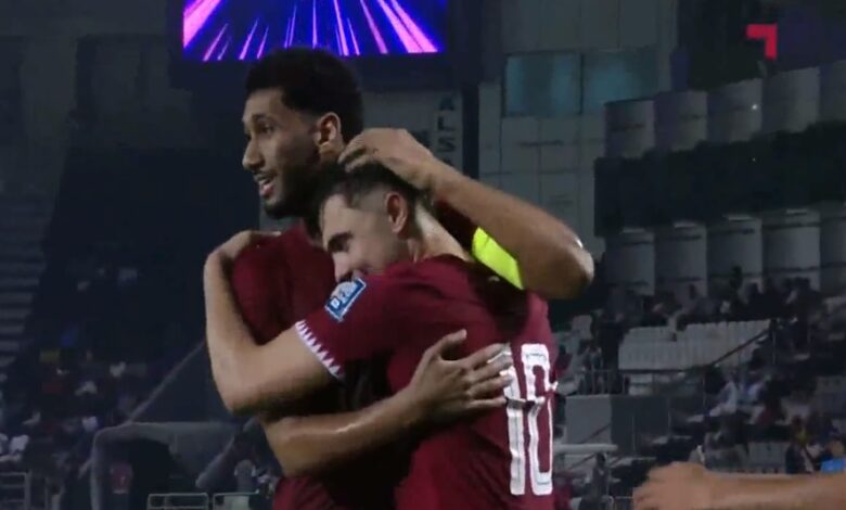 شاهد:اهداف مباراة قطر (21) تصفيات كأس العالم