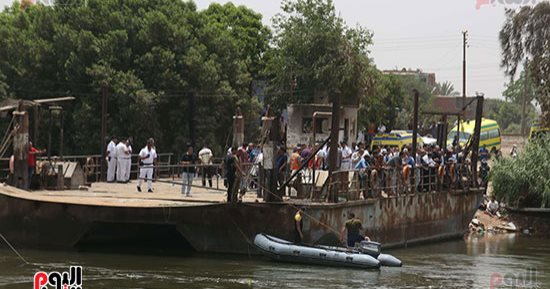 مصرع طالبين غرقا في نهر النيل بقرية الديسمي في الصف بالجيزة