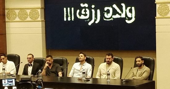 أحمد عز بمؤتمر ولاد رزق: المنافسة في السينما صعبة والفن والصحافة وجهان لعملة واحدة