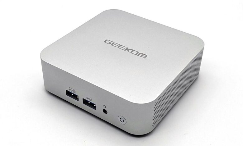 مفاجأة جديدة من Geekom: A8 Mini PC مع الذكاء الاصطناعي