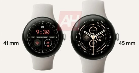 تسريبات تكشف عن ساعة Pixel Watch 3 بإطارات أنحف ونموذج جديد بقياس 45