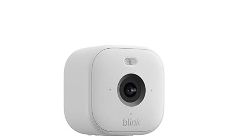 Blink Mini 2، كاميرا مدمجة داخلية/خارجية قابلة للتوصيل