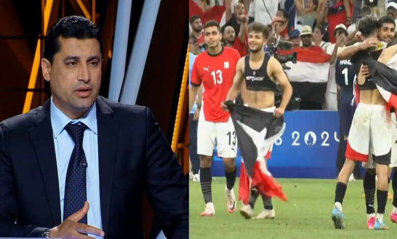 شاهد:اول تعليق من هيثم فاروق بعد تصاعدي مصر لنصف نهائي اولمبياد باريس