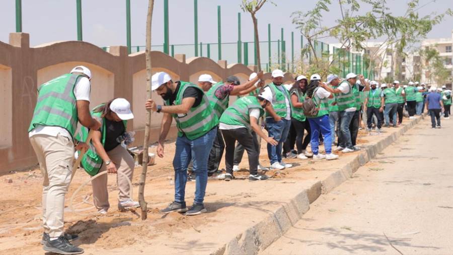 وزارة البيئة تشارك فى إطلاق المرحلة الأولى من مبادرة "الجذور الخضراء" GreenRoots، بالتعاون مع شركة MSD الرائدة في مجال الأدوية، والاتحاد المصري لطلاب الصيدلة (EPSF)