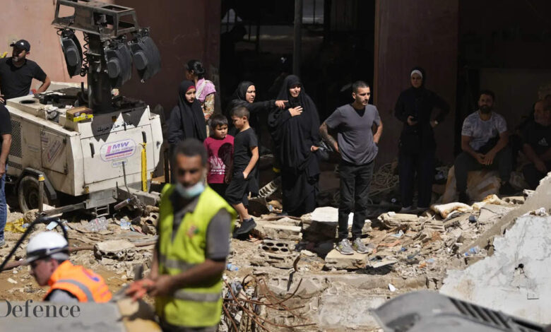 الجيش الإسرائيلي يعلن عزمه شن ضربات “واسعة النطاق” في منطقة البقاع اللبنانية