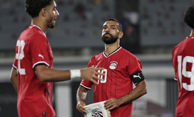 محمد صلاح يسجل الهدف الثاني لمصر في مرمى موريتانيا