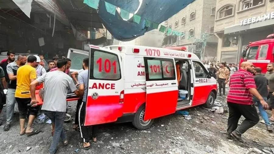 استشهاد 11 فلسطينيا جراء قصف إسرائيلي بقطاع غزة